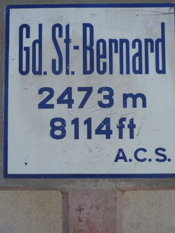 Passhöhe St. Bernhard